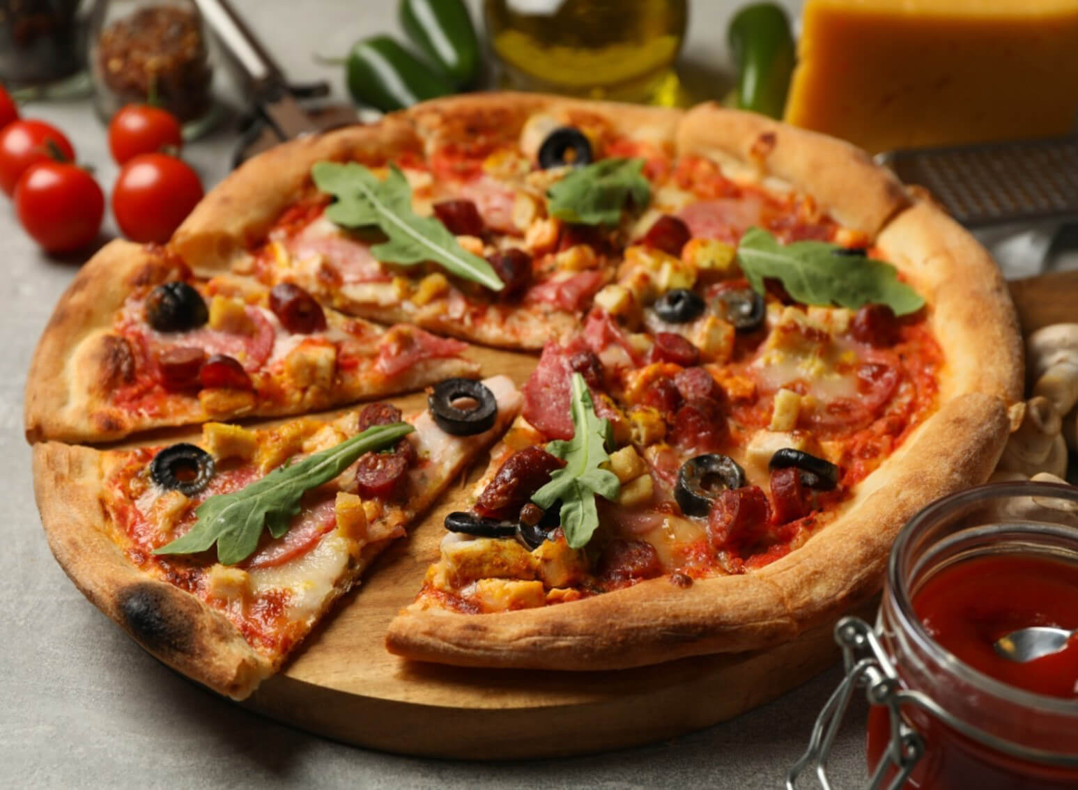 goÃ»t unique des pizzas à  saint martin du vivier